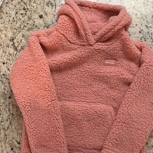 COPY - Abercrombie kids fuzzy anorak.  Great condition size 11/12   No fading